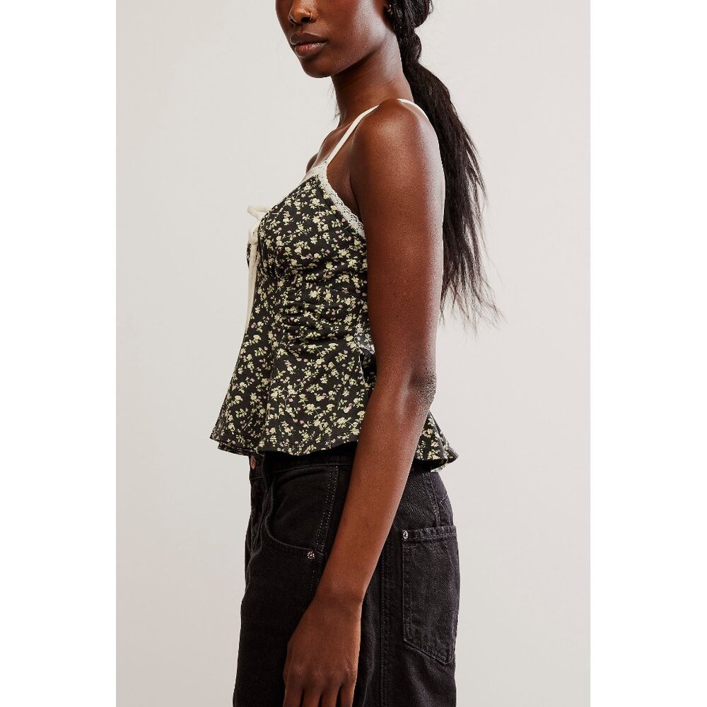 FREE PEOPLE Sammi Tank / Washed Black Combo - Picture 6 of 8